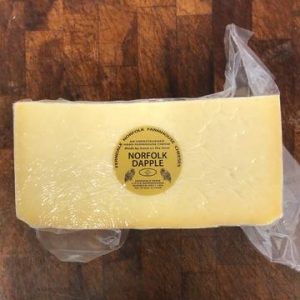 Norfolk Dapple made by Ferndale Norfolk Cheeses in Little Barningham, Holt, North Norfolk