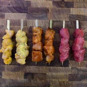 Norfolk Free Range Marinated Chicken Kebabs