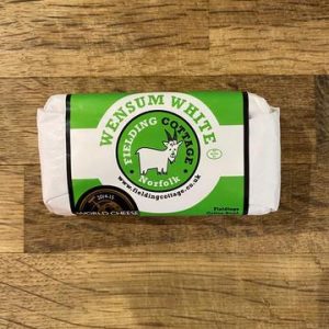 Wensum White Goats cheese made at Fielding Cottage, Honingham, Norfolk
